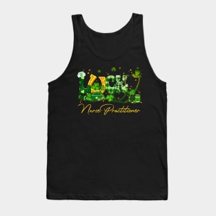 Lucky Nurse Practitioner St Patrick's Day Tank Top